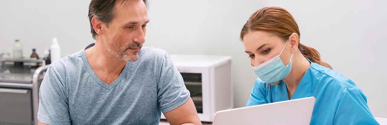 Patient understanding how bulk billing works for after hours home doctor visits in Australia
