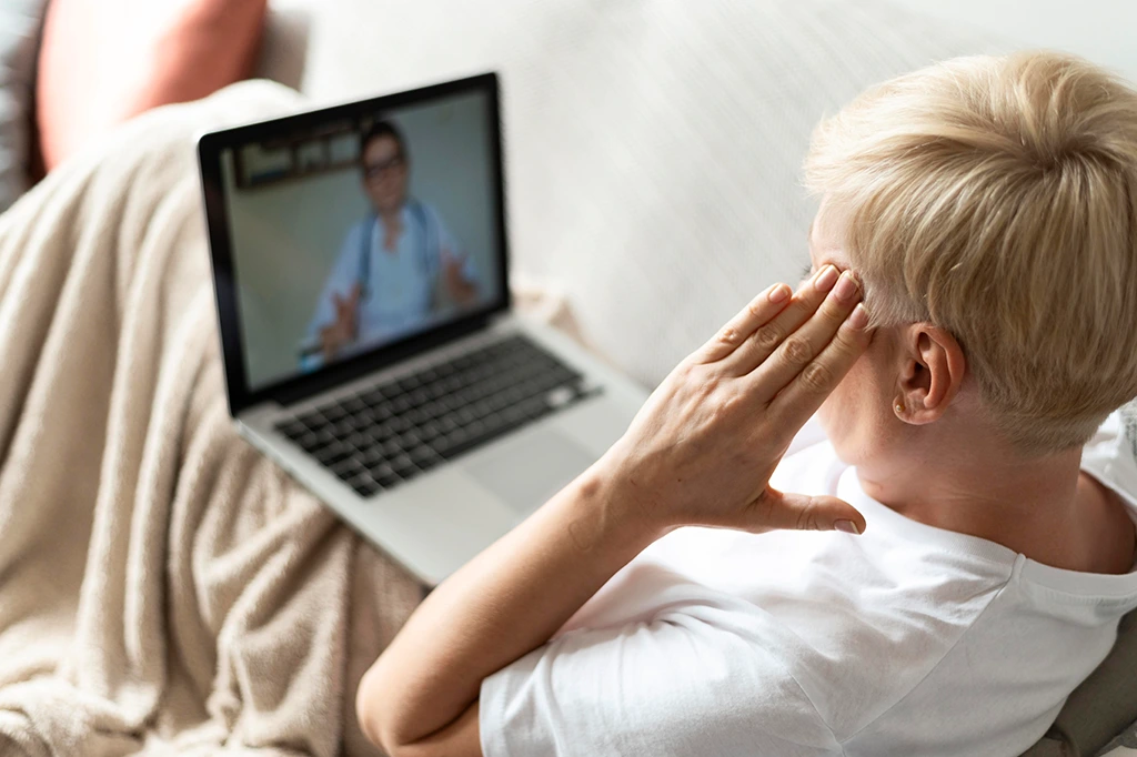 COPD care plan support showing coordinated telehealth, GP referrals, and specialist healthcare documentation.